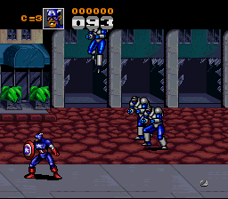 Captain America and The Avengers (E) - screen 2