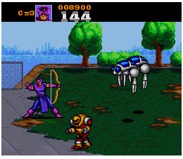 Captain America and The Avengers (U) - screen 2