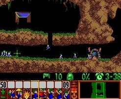 Lemmings (E) - screen 2