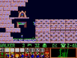 Lemmings (E) - screen 1