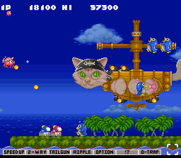 Parodius - Non-Sense Fantasy (E) - screen 4