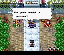 Pocky & Rocky 2 (E) - screen 1