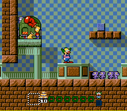 Simpsons, The - Bart's Nightmare (E) - screen 1