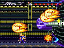 Sparkster (E) - screen 1