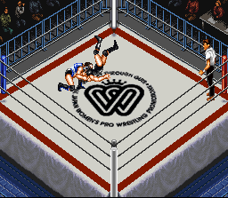 Super Fire Pro Wrestling - Queen's Special (J) - screen 1