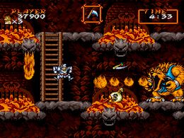 Super Ghouls 'N Ghosts (E) - screen 2