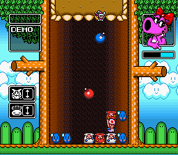 Wario's Woods (E) - screen 1