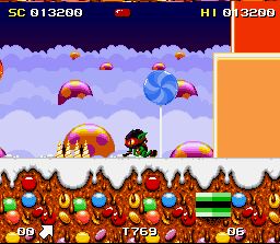 Zool (E) - screen 1