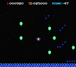 Balloon Fight (E) - screen 1