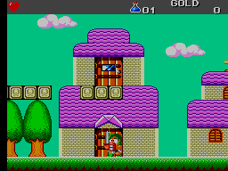 Wonder Boy 3 - The Dragon's Trap (UE) [!] - screen 1