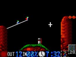 Lemmings (W) - screen 1