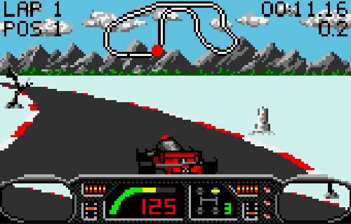 Checkered Flag (1991) - screen 1