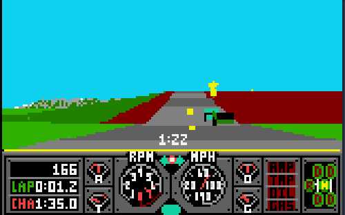 Hard Drivin' (1993) - screen 1