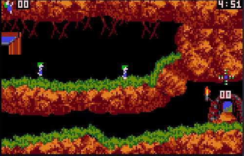 Lemmings (1993) - screen 1
