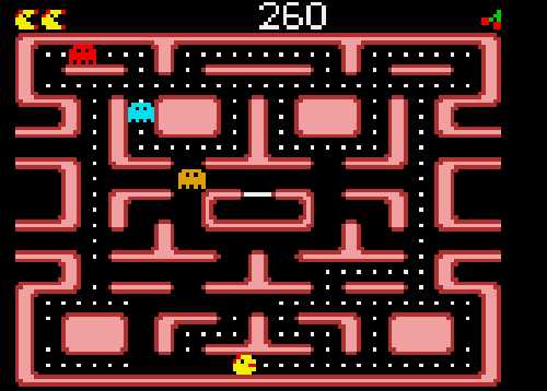 Ms. Pac-Man (1990) - screen 1