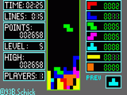 T-Tris (1996) (Bastian Schick) - screen 2