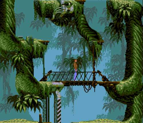 Flashback (1995) (U.S. Gold) - screen 1