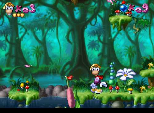 Rayman (1995) (UBI Soft) - screen 1