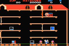 Famicom Mini Vol 8 Mappy (J) [1387] - screen 1