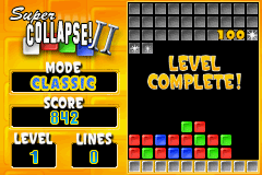 Super Collapse 2 (U) [1468] - screen 2