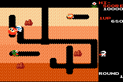 Famicom Mini - Vol 16 - Dig Dug (J) [1495] - screen 1