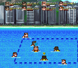 Kunio-kun no Dodge Ball - Zenin Shuugou! Tournament Special (J) [!] - screen 2
