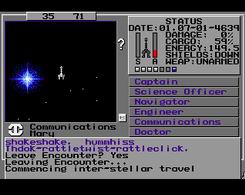 Starflight 2: Trade Routes Of The Cloud Nebula - screen 1