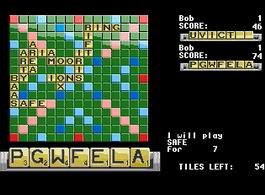Computer Scrabble - screen 1
