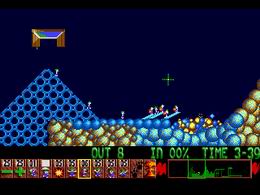 New Year Lemmings 1992 - screen 1