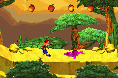 Crash Bandicoot Advance Wakuwaku Tomodachi Daisakusen (J) [1837] - screen 1