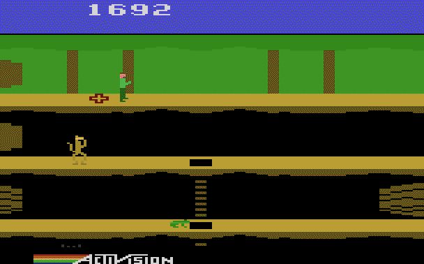 Pitfall2 - screen 1