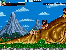 Caveman Ninja (US) - screen 1