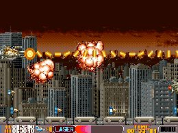 Cosmic Cop (World) - screen 1