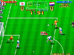 Dream Soccer '94 - screen 1
