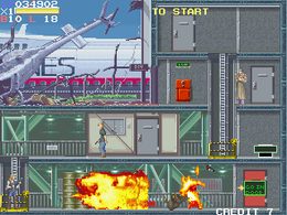 Elevator Action Returns (World) - screen 1