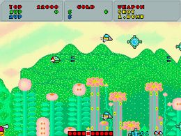 Fantasy Zone (set 1, unprotected) - screen 1