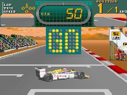 Final Lap 2 - screen 1