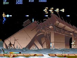 Forgotten Worlds (US) - screen 1