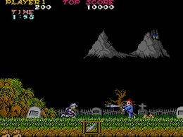 Ghosts'n Goblins (US) - screen 1