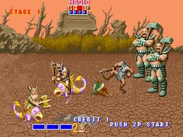 Golden Axe (set 2, US, 8751 317-0112) - screen 1