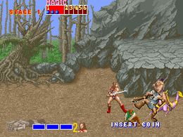 Golden Axe (set 3, World, FD1094 317-0120) - screen 1