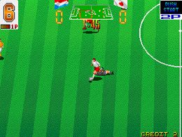 Hat Trick Hero (Japan) - screen 1