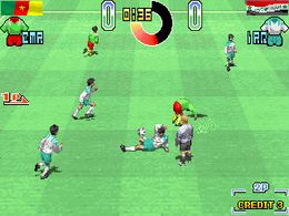 Hat Trick Hero '95 (Japan) - screen 1