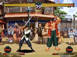 Last Blade / Bakumatsu Roman - Gekka no Kenshi, The (set 1) - screen 1