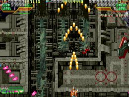 Mars Matrix: Hyper Solid Shooting (Japan 000412) - screen 1