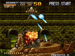 Metal Slug X - Super Vehicle-001 - screen 1