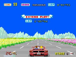 Out Run (bootleg) - screen 1