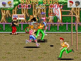 Punk Shot (Japan 2 Players) - screen 1