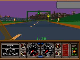 Race Drivin' (cockpit, British, rev 1) - screen 1