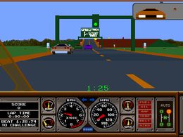 Race Drivin' (cockpit, German, rev 2) - screen 1